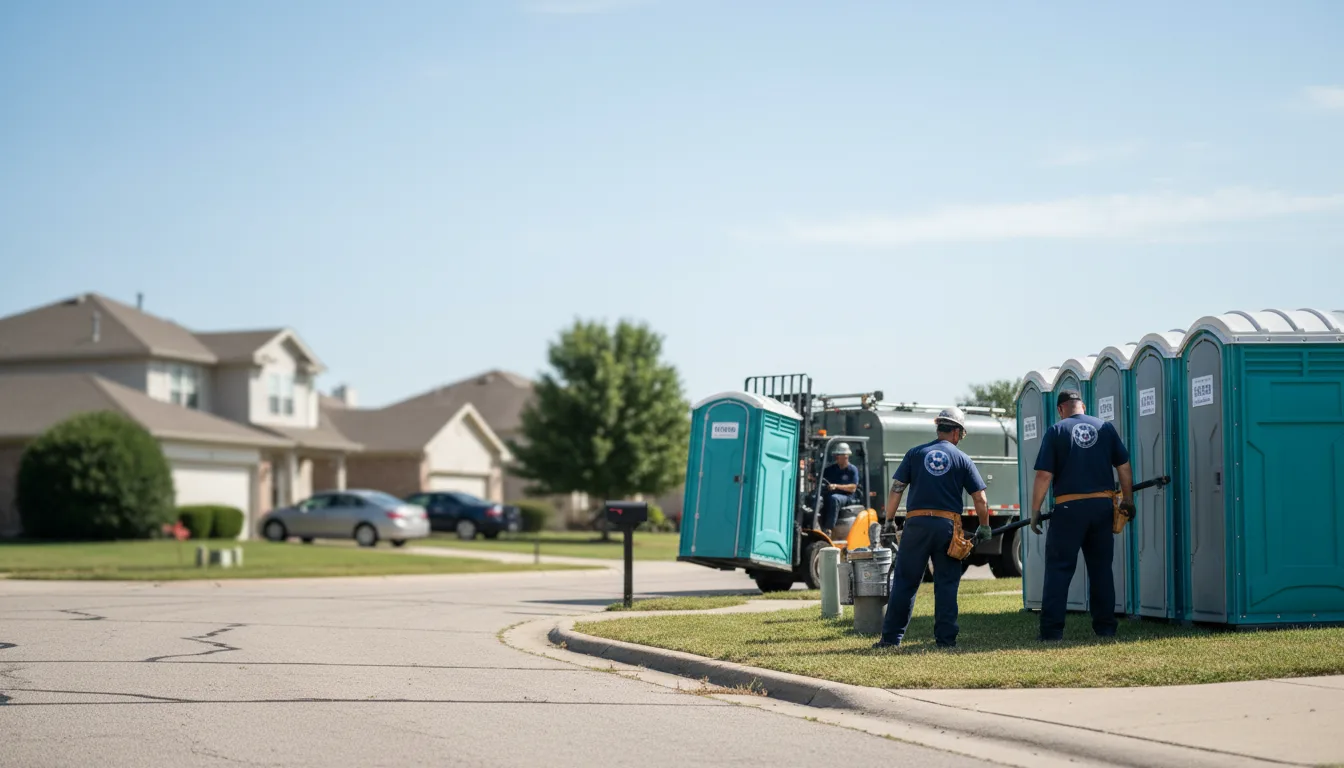 Porta Potty Rental in Ovalo, TX near me